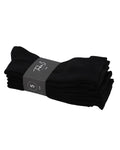 Wiges 5381 Slätstickad Strumpa 5-pack Svart