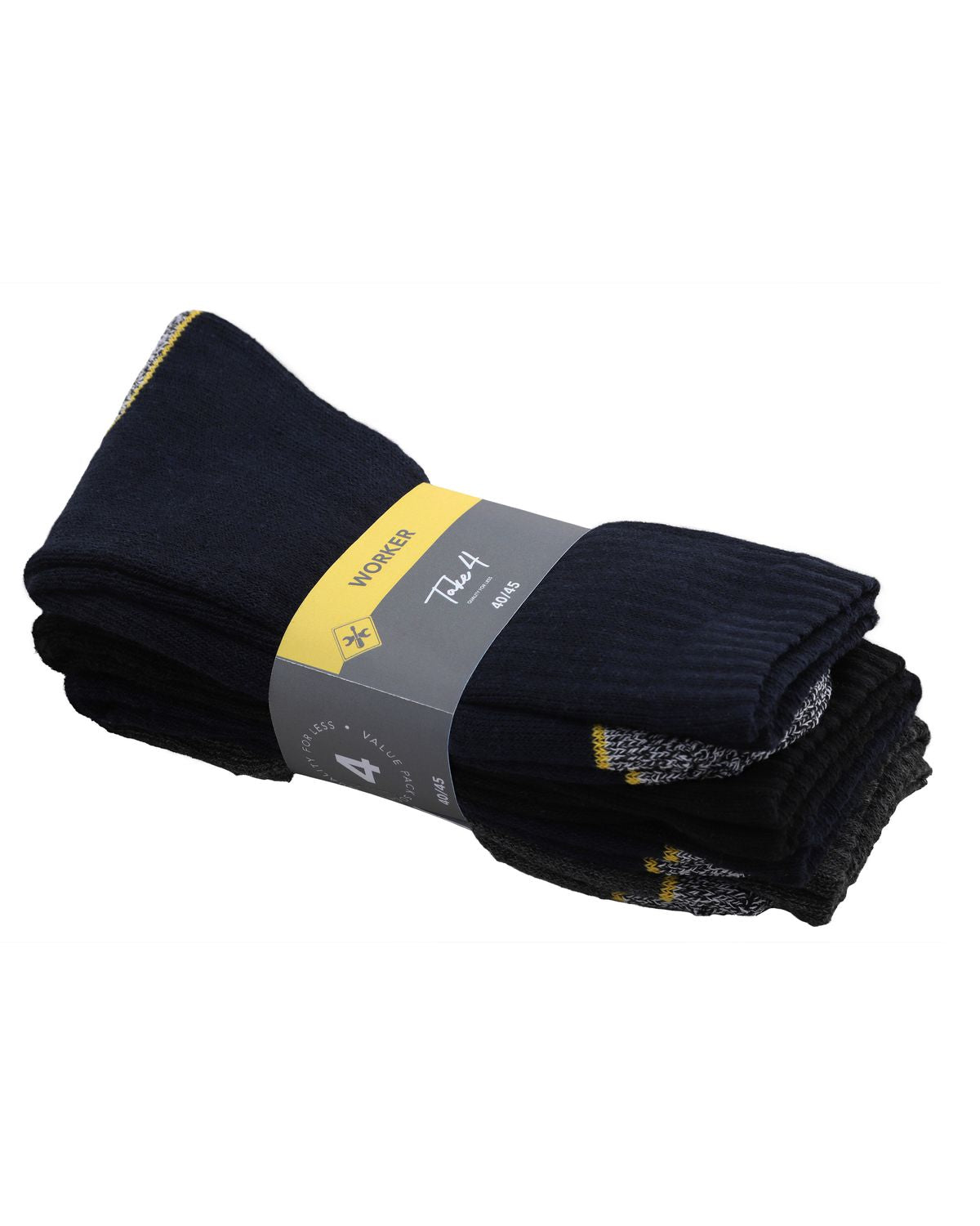 Wiges 5861 Worker Sock 4-pack