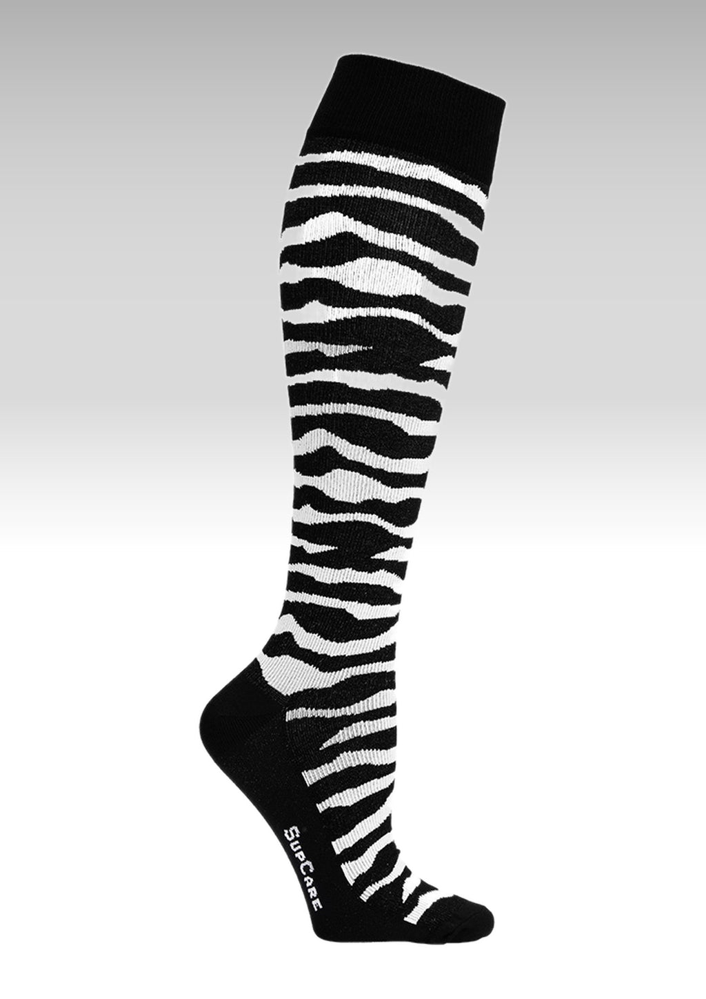 SupCare 1522 Stödstrumpa Bomull Zebra