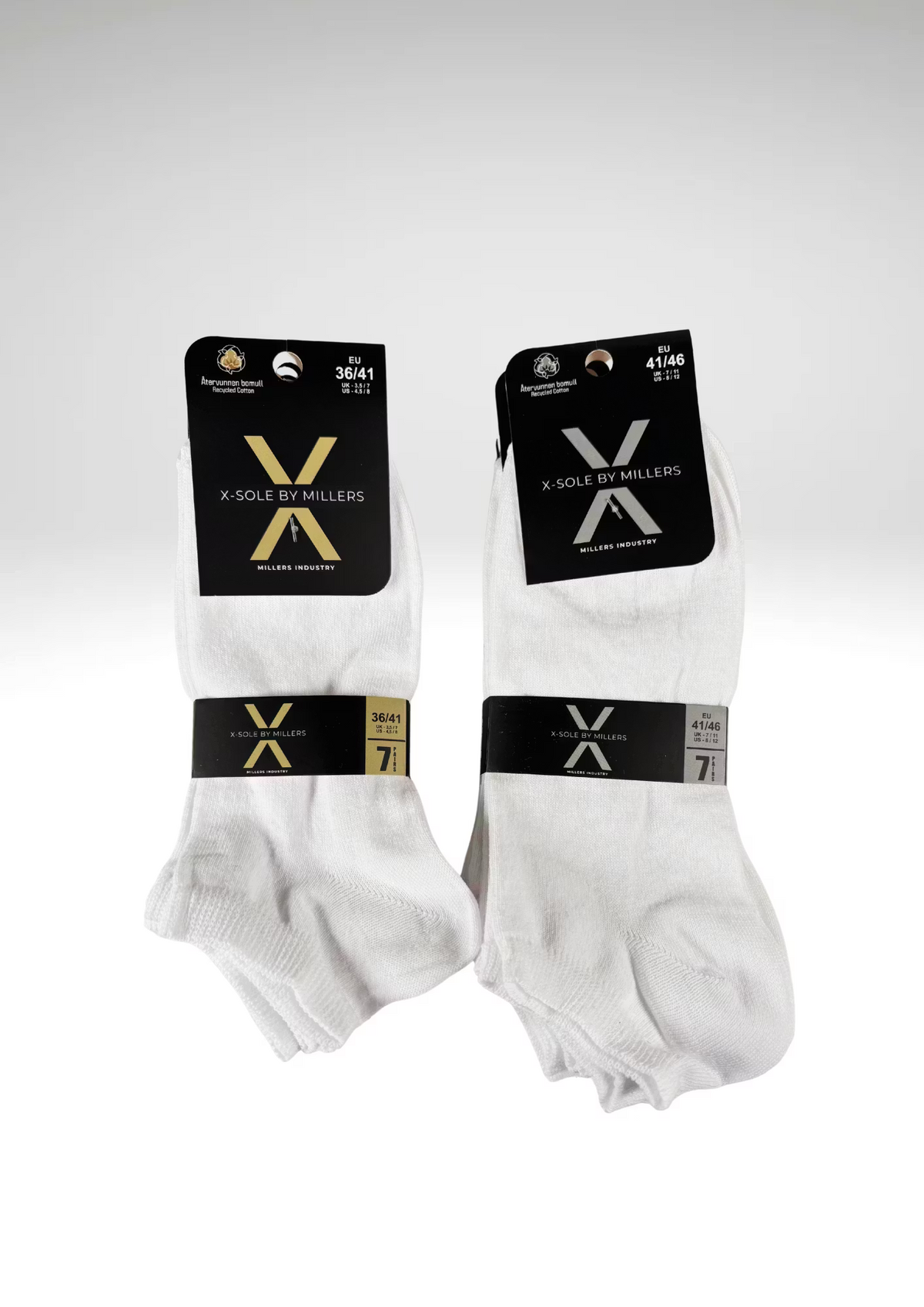 X-Sole XS-1005 Sneakers 7pack - alternativ bild