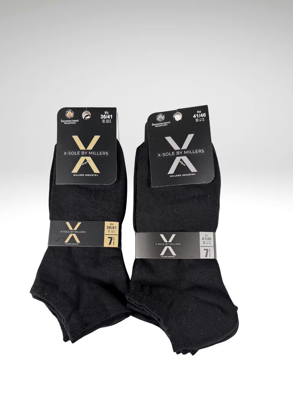 X-Sole 1006 Sneakers 7pack - alternativ bild