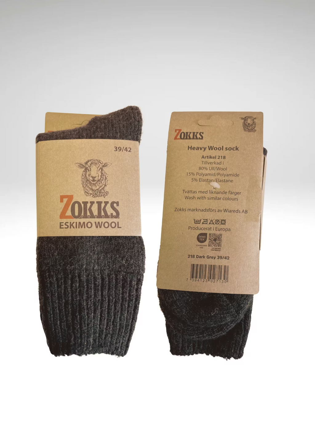 C-Sole 218 Eskimå Socka