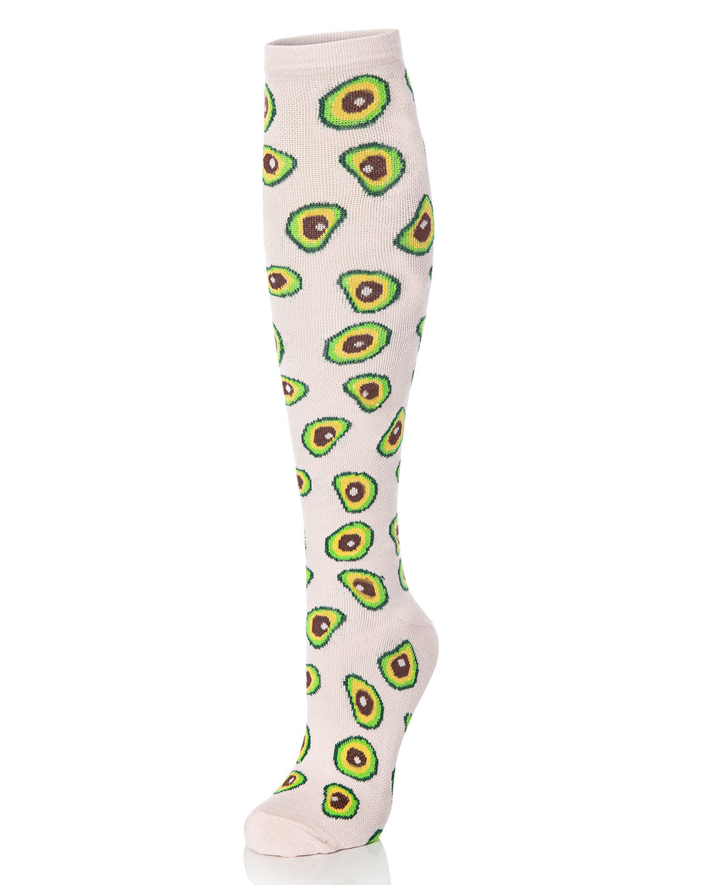 Nuddy Bambu Stödstrumpa 1-pack (Avokado)
