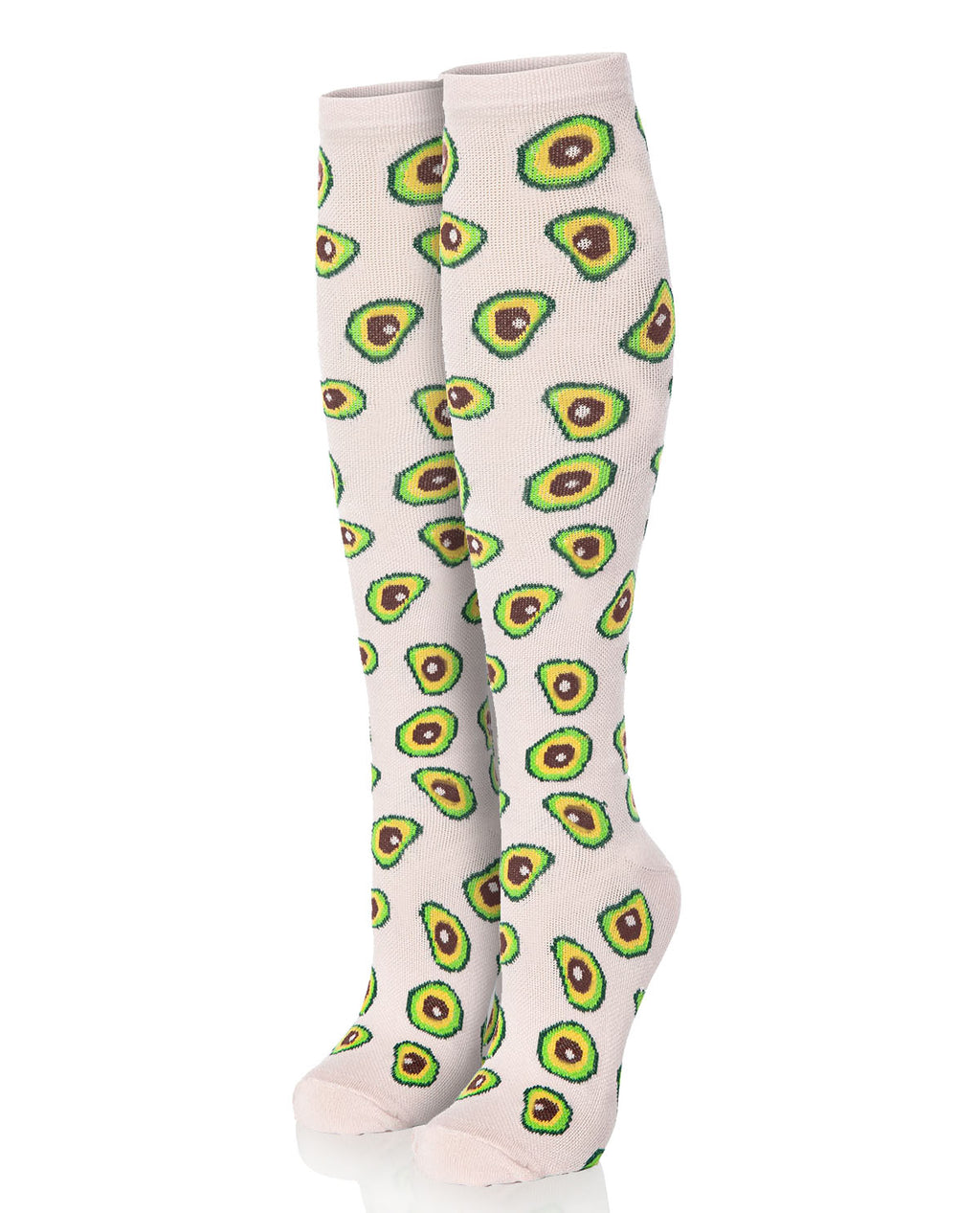 Nuddy Bambu Stödstrumpa 1-pack (Avokado)