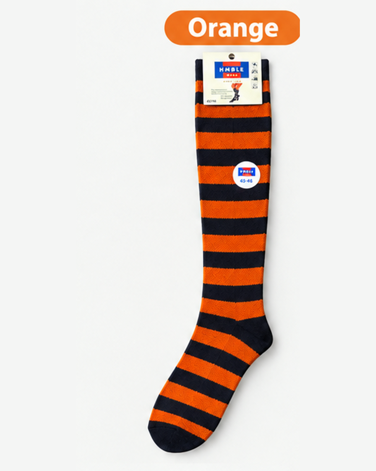 Hmble wear stödstrumpa design 17 Orange/Svart